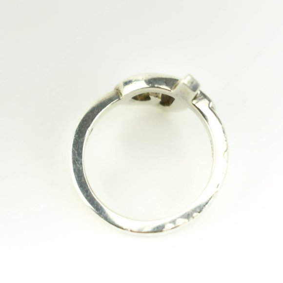 TIFFANY & CO Silver Loving Heart Ring (ms) - Picture 3 of 7